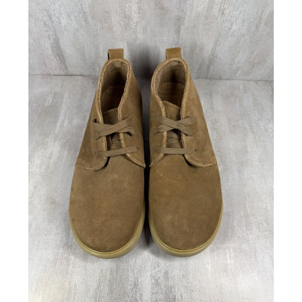 KEEN Austin Chukka Brown Suede Lace Up Boots Mens 10.5 1007675
